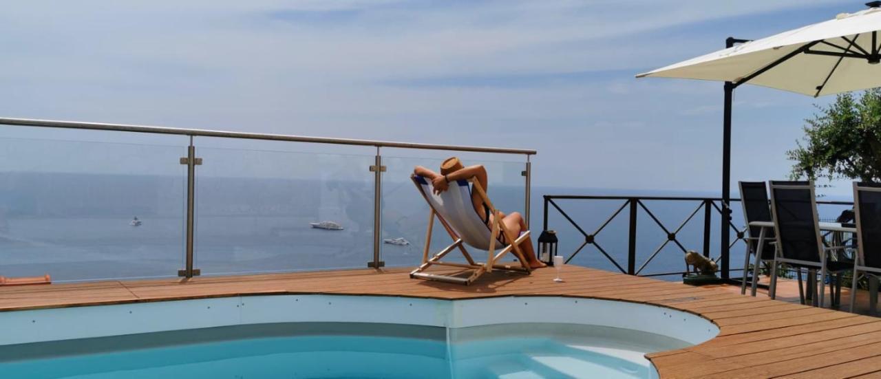 Vue Magnifique, Piscine Privee Chauffee Et Sauna A 10Min De Monaco ロクブリュヌ＝カップ＝マルタン エクステリア 写真